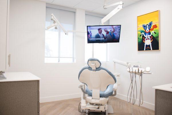 Clean and comfortable operatories