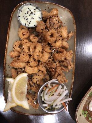 Calamari - This wasn't my favorite but it was still good.