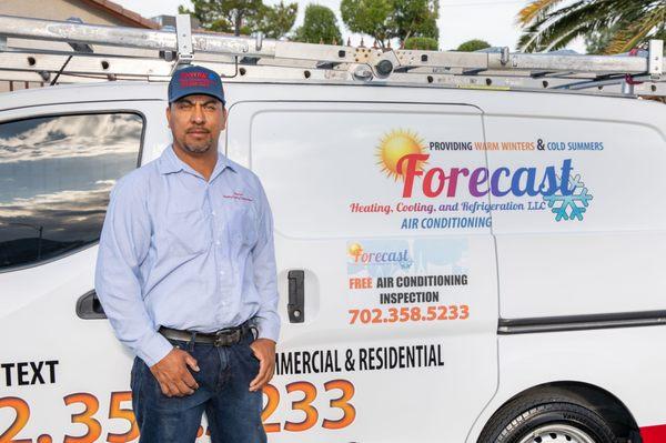 Salvador Coria - Owner, Forecast Heating Cooling and Refrigeration