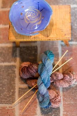 Knitters will love our yarn and knitting bowls.