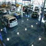 car showroom