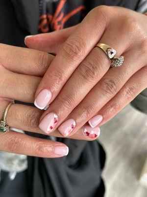 Russian gel manicure and nail Art