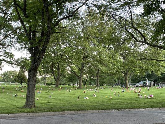 Cemetery grounds