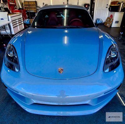 2023 Porsche Cayman 718 DYNOshield Full Vehicle PPF Protection Package