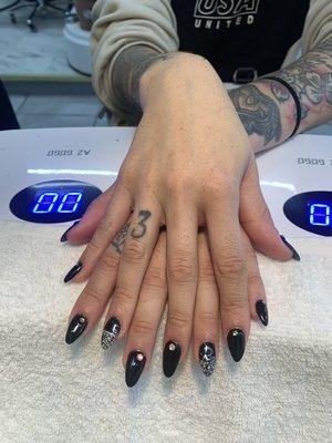 UV extension nails