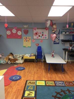 One of our three preschool classrooms