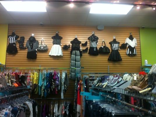 This is my favorite display of the fashion at Plato's! Love this style so much!