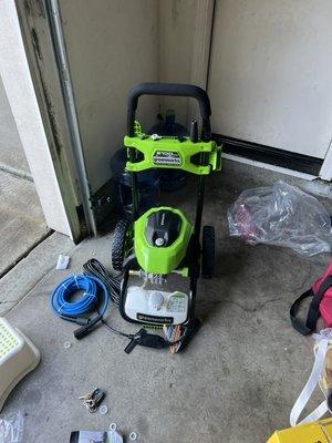 pressure washing business