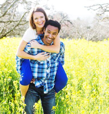 Happy attendees at Marriage Prep 101 Workshop at Fort Mason, San Francisco: Josiah and Karmen :)