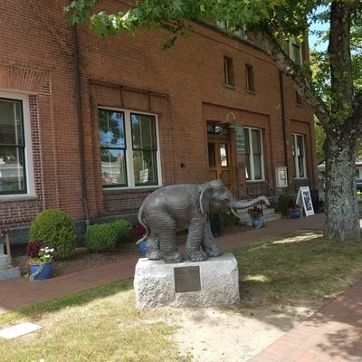 We Honor the Elephant Marker and Statue