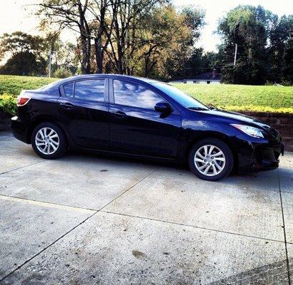 Window tint 5%  Year 2012