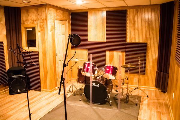 Studio B - Live Band/Large Group Recording Room