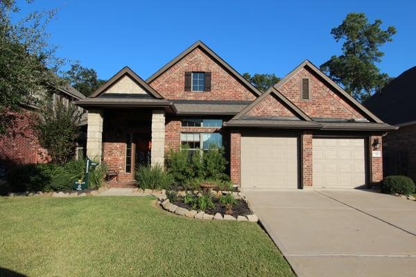 Beautiful single story home in Coles Crossing in Cypress. Sold December 2014