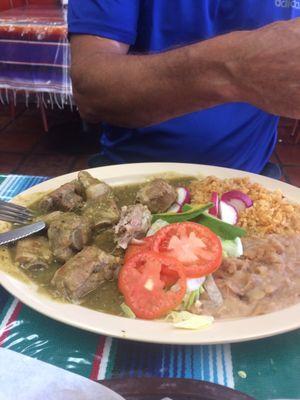 Chile Verde amazing dish