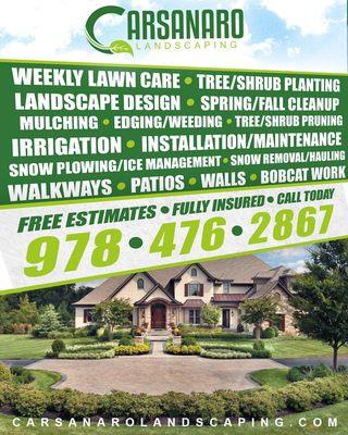 Carsanaro landscaping