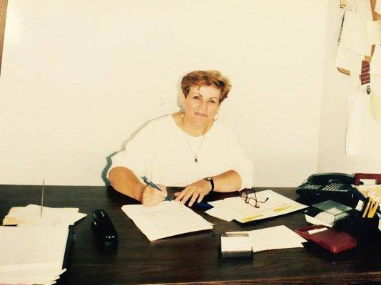 LIgia Acosta in 1995 when HCS opened it's doors to serve out community.