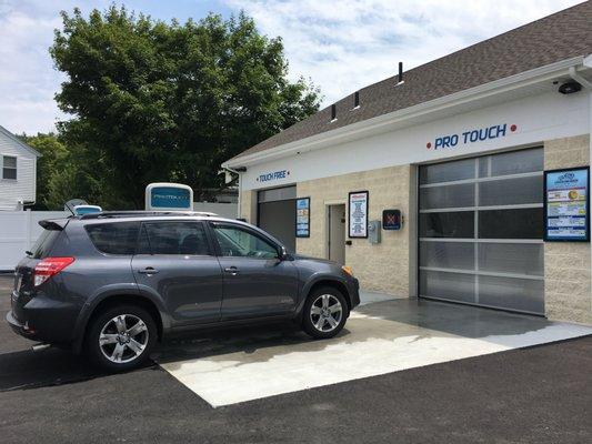 We  offer both touch-free and soft-touch car wash packages with state-of-the-art equipment and best chemicals in the industry.