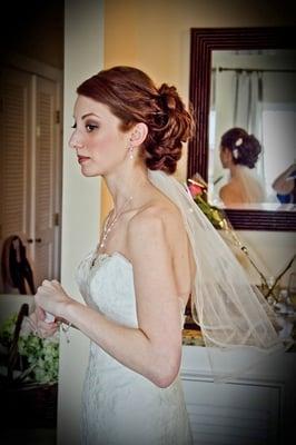 Brides makeup & hair by aperfectdaybeauty.com