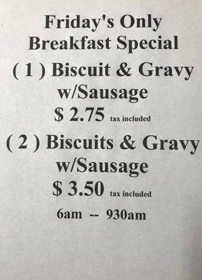 Lots of breakfast options