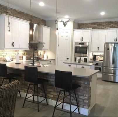 Brick Kitchen Remodel, Ft Myers