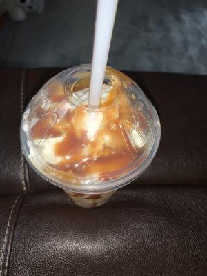 Caramel Frappe Extra Drizzle