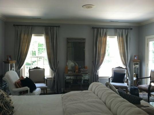 Master Bedroom Suite from The Curtain Exchange of Westchester