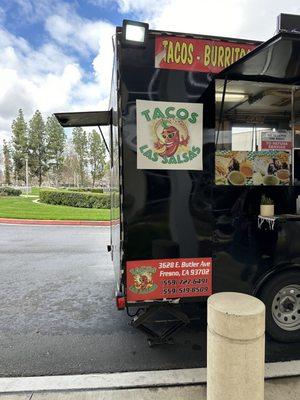 Food truck sign