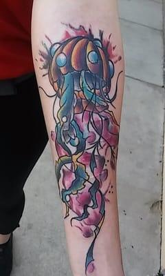 Jay's work. Fun little jelly fish