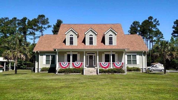 Before Picture of our house and old roof!!