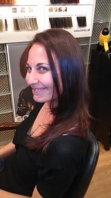 Elumen burgandy thickening color