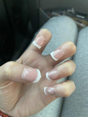 What Twin Oaks Nails and Spa started my new year off with.