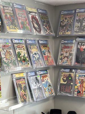 Graded and slabbed comics