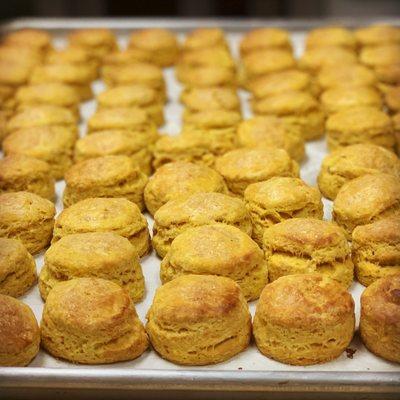 Sweet potato biscuits