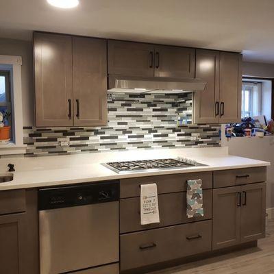 Finished kitchen remodel