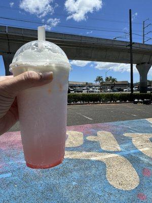 Guava Italian Cream Soda