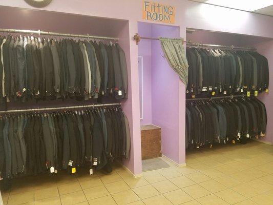 More slim fit suits to choose from.