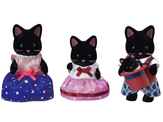 Midnight Cat Family Calico Critters. We carry the entire line.