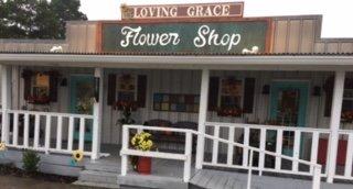 Loving Grace Flowers. Photo from front.