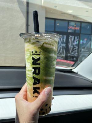 Guerilla Thai Tea (thai tea & matcha)