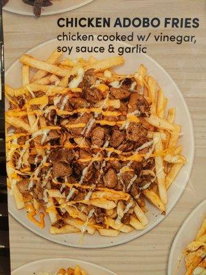 Chicken Adobo Fries