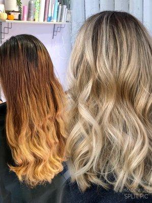 An amazing color transformation!