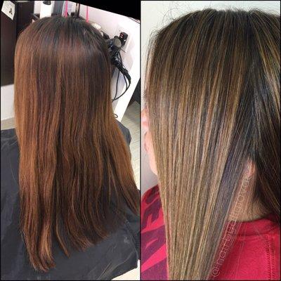 Before and after by Allyson.