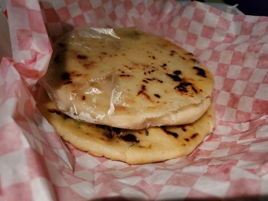 Delicious pupusas!