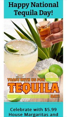 Happy national Tequila day