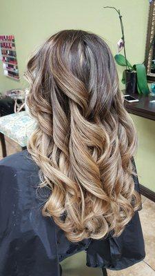 Balayage ombre/babylights by Taylor