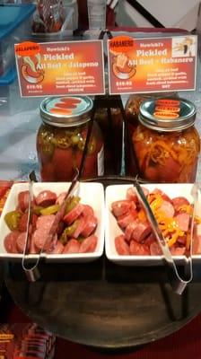 Nowicki's Smoked Pickled Sausages,