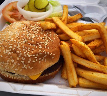 Burger Combo (fries + drink)