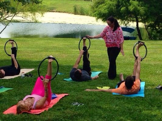 Pilates by the Pond at Reiser Stables, Simpsonville, KY