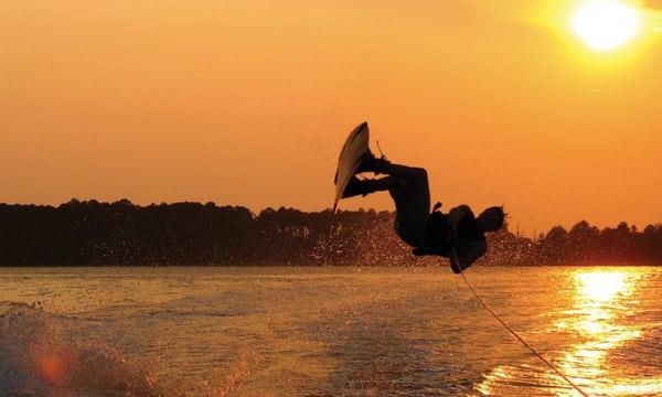 Watersports like Wakeboarding, Kneeboarding, and Tubing are fun things to do in Hilton Head Island, SC.