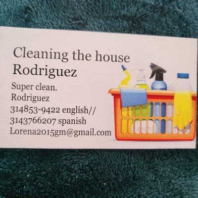 Cleaning House Rodriguez